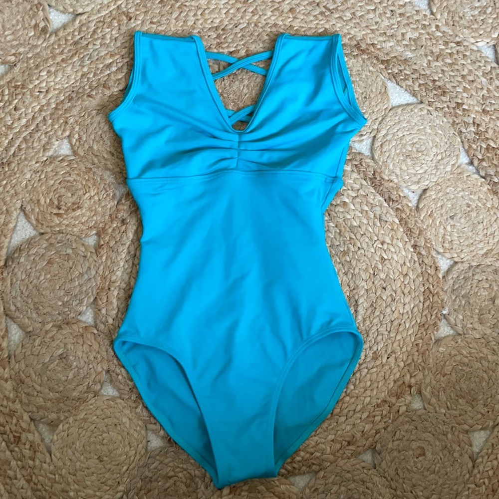 So Danca teal leotard